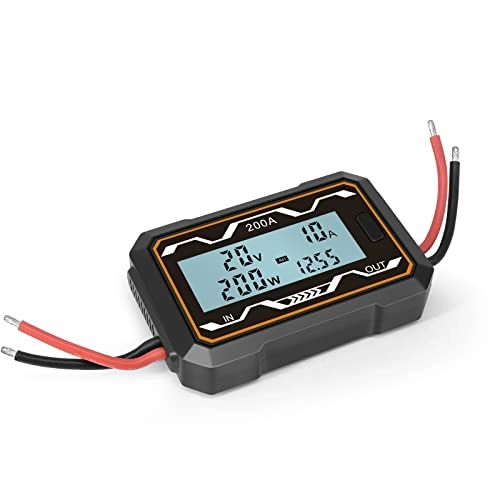 DC Power Meter - 0-60V Battery Powered