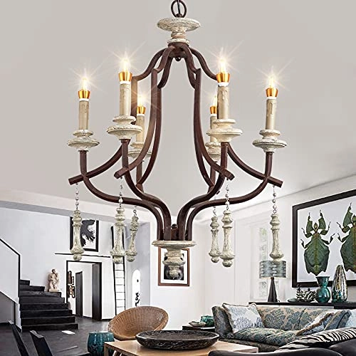 E14 Elegant Vintage Adjustable Chandeliers