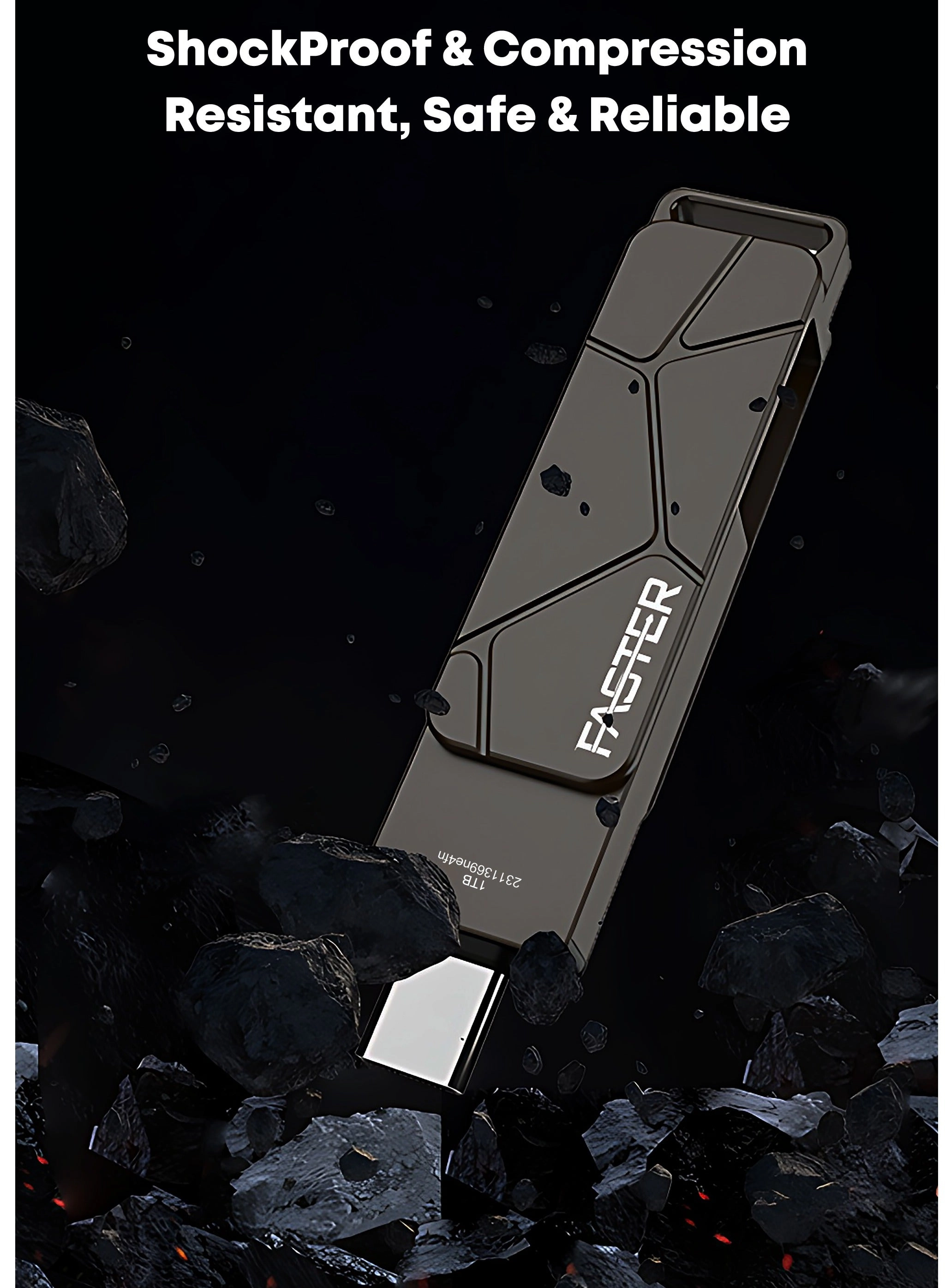 Dual OTG USB Type-C Flash Drive - USB 3.1 256GB