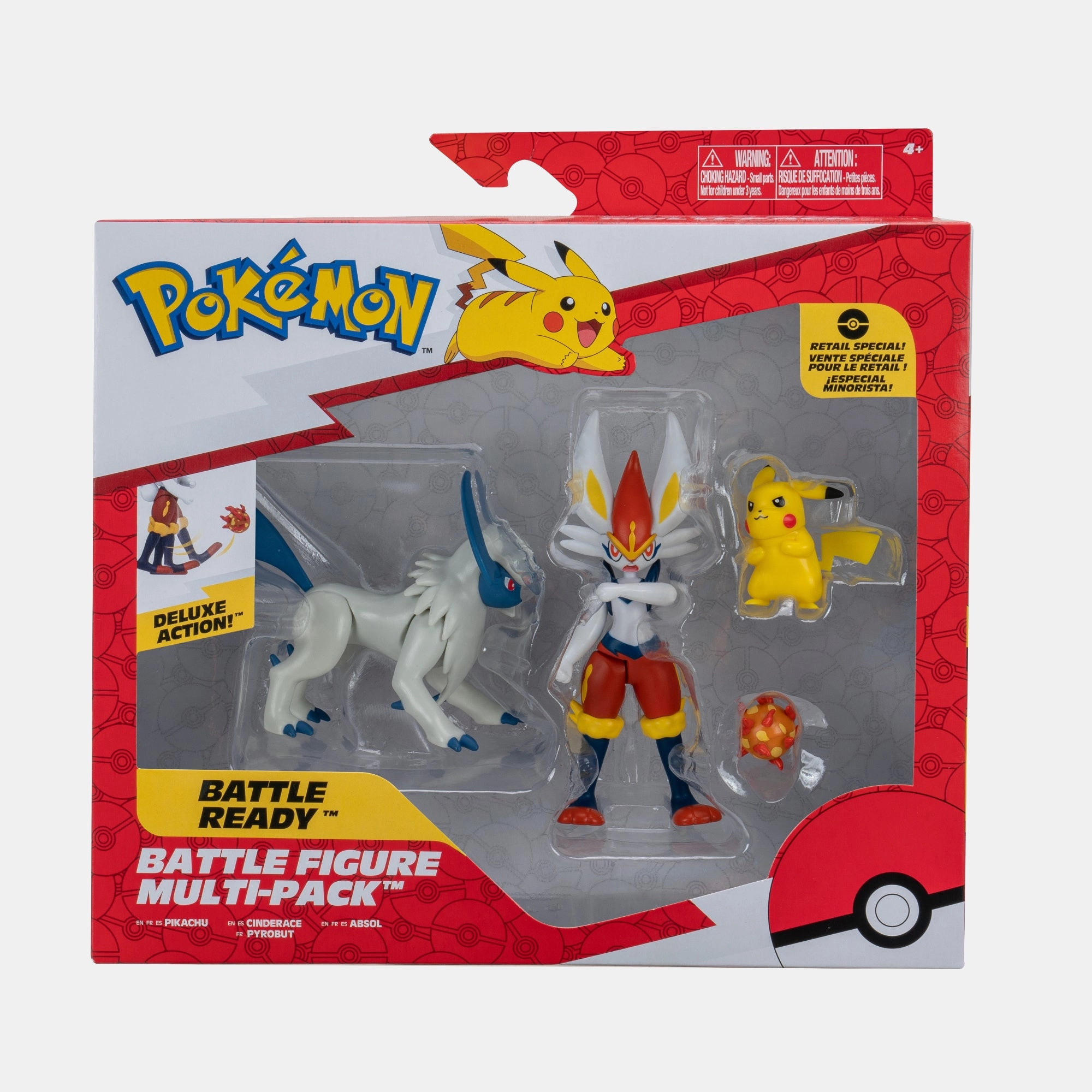 Jazwares Fuecoco + Pikachu - Pokémon