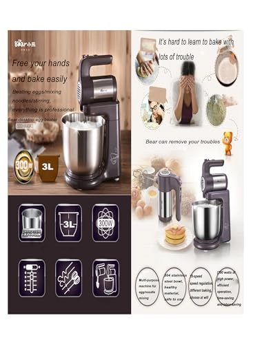 Electric Stand Mixer - 3 Liters 300 watts