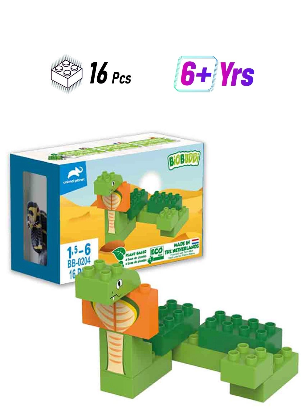 BiOBUDDi Cobra (BB-0204) - Animals Animal planet