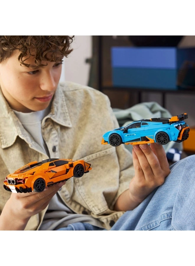 Speed Champions Lamborghini Revuelto + Speed Champions Lamborghini Huracán STO