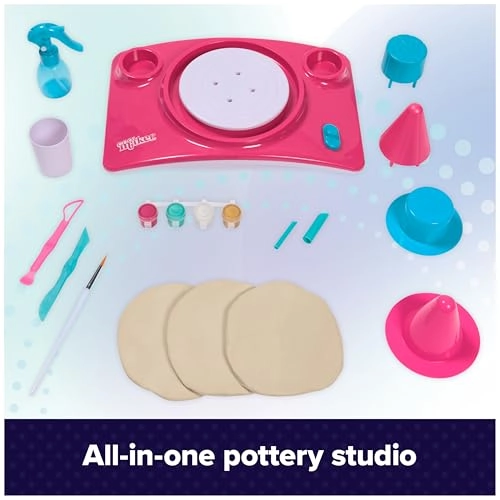Pottery Studio - Air-Dry Clay Pottery Wheel Kit