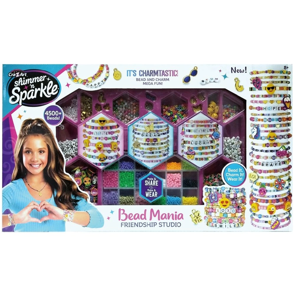 SHIMMER N SPARKLE Bead Mania Friendship Studio - 8+ 25 x 20 x 15 cm