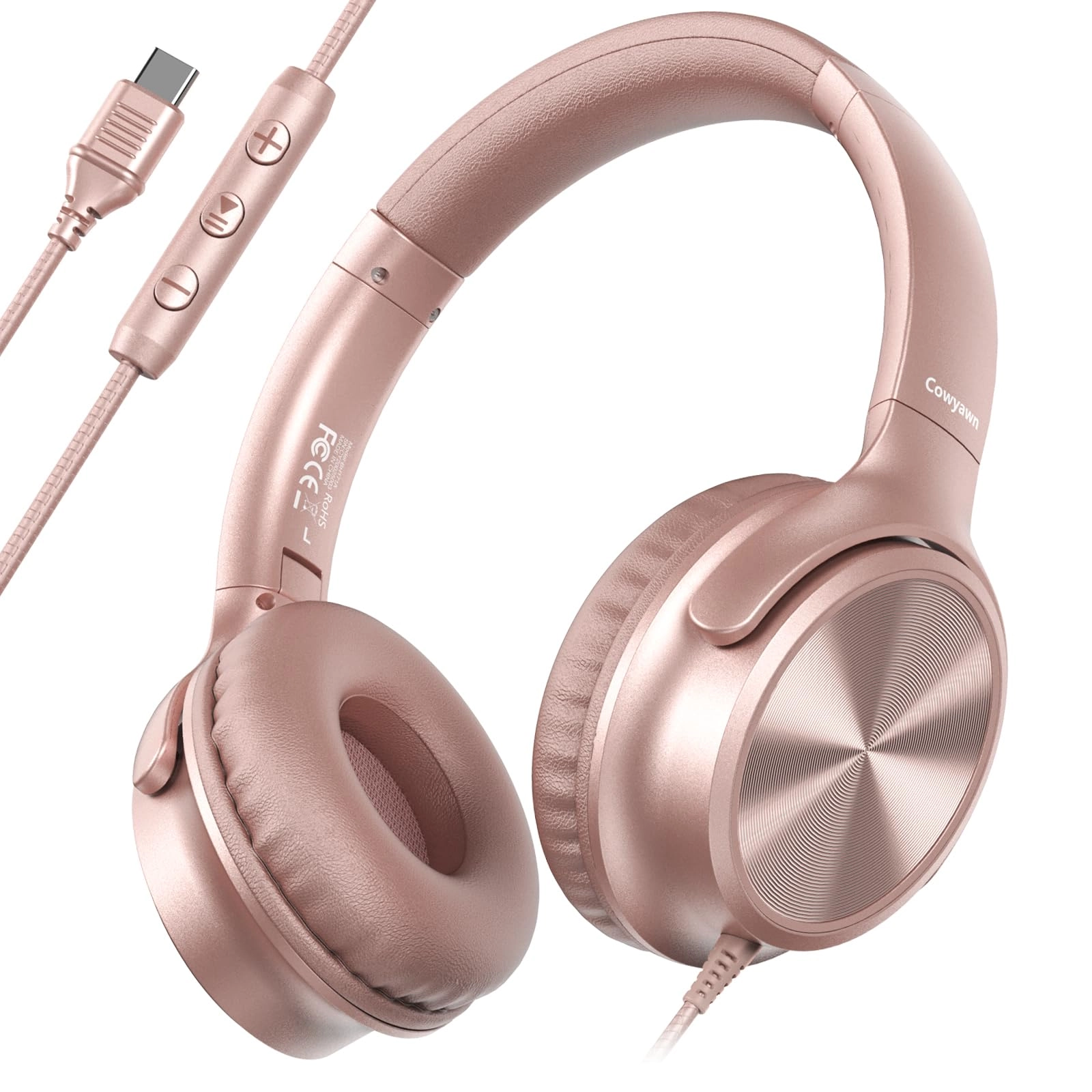 USB Type C Kids Headphones Wired Headphone