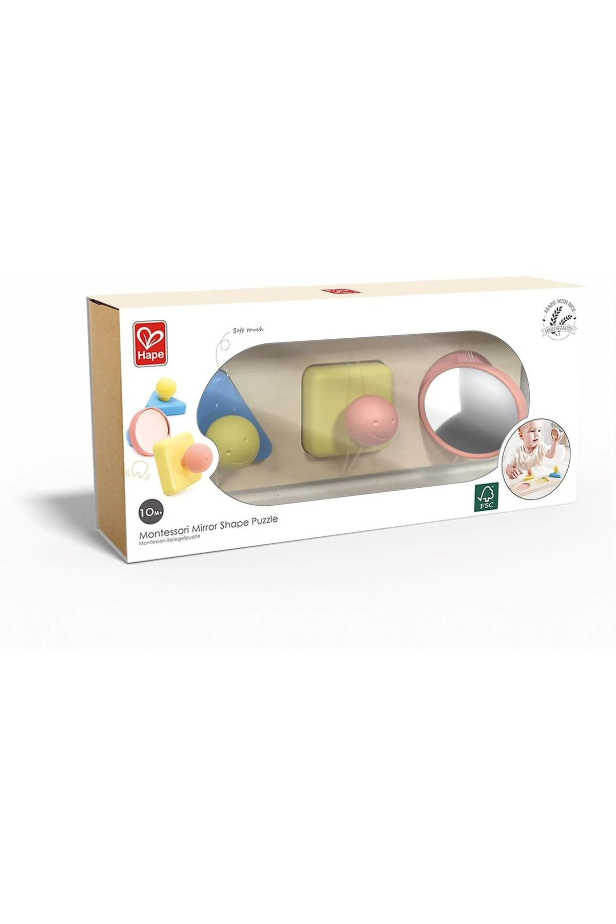 Montessori Mirror Shape Puzzle E0072