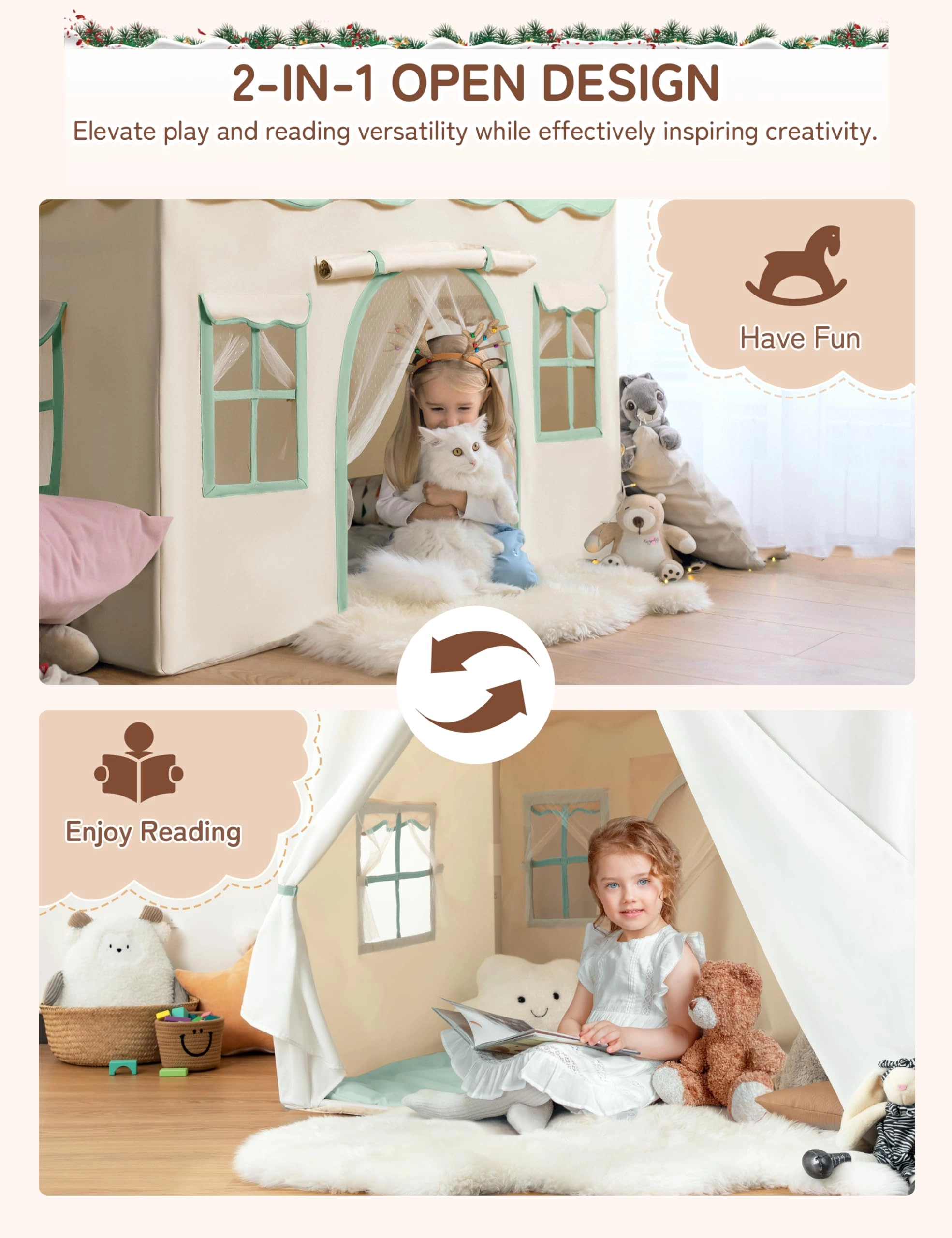 Kids Play House Tent