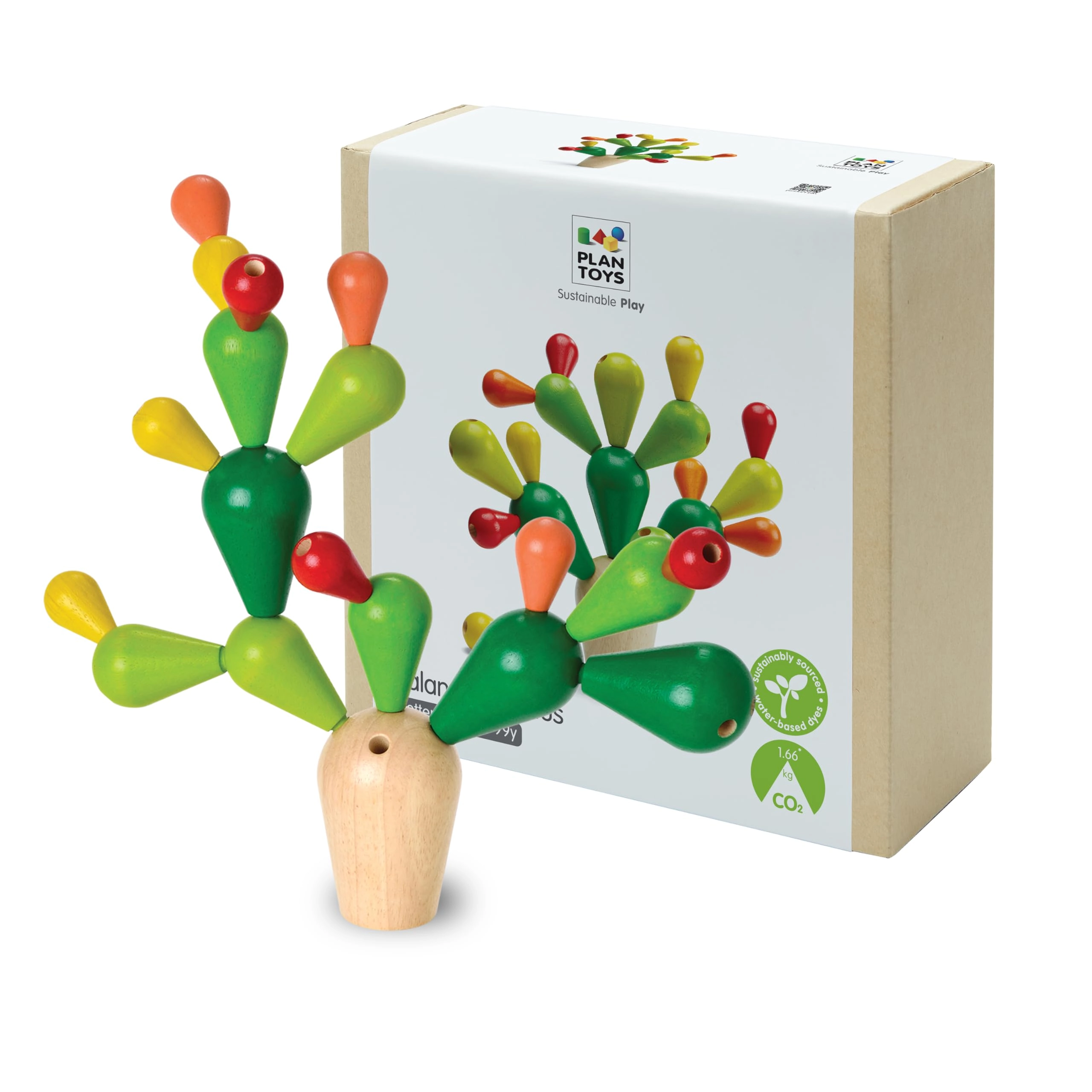 PlanToys Mini Balancing Cactus - 3+