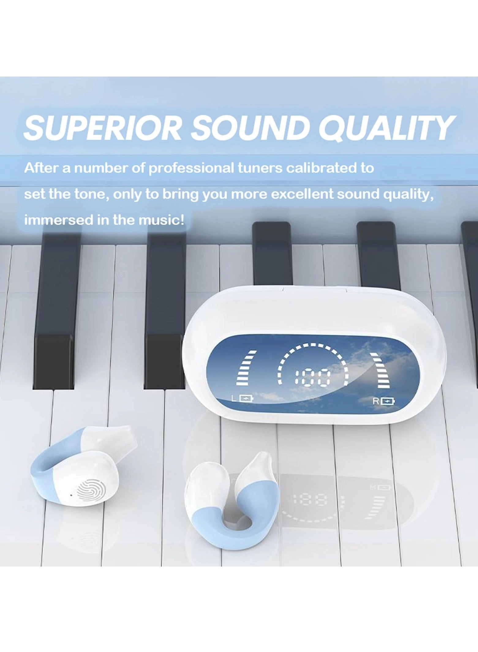 Bone Conduction Headphones Wireless Headphone