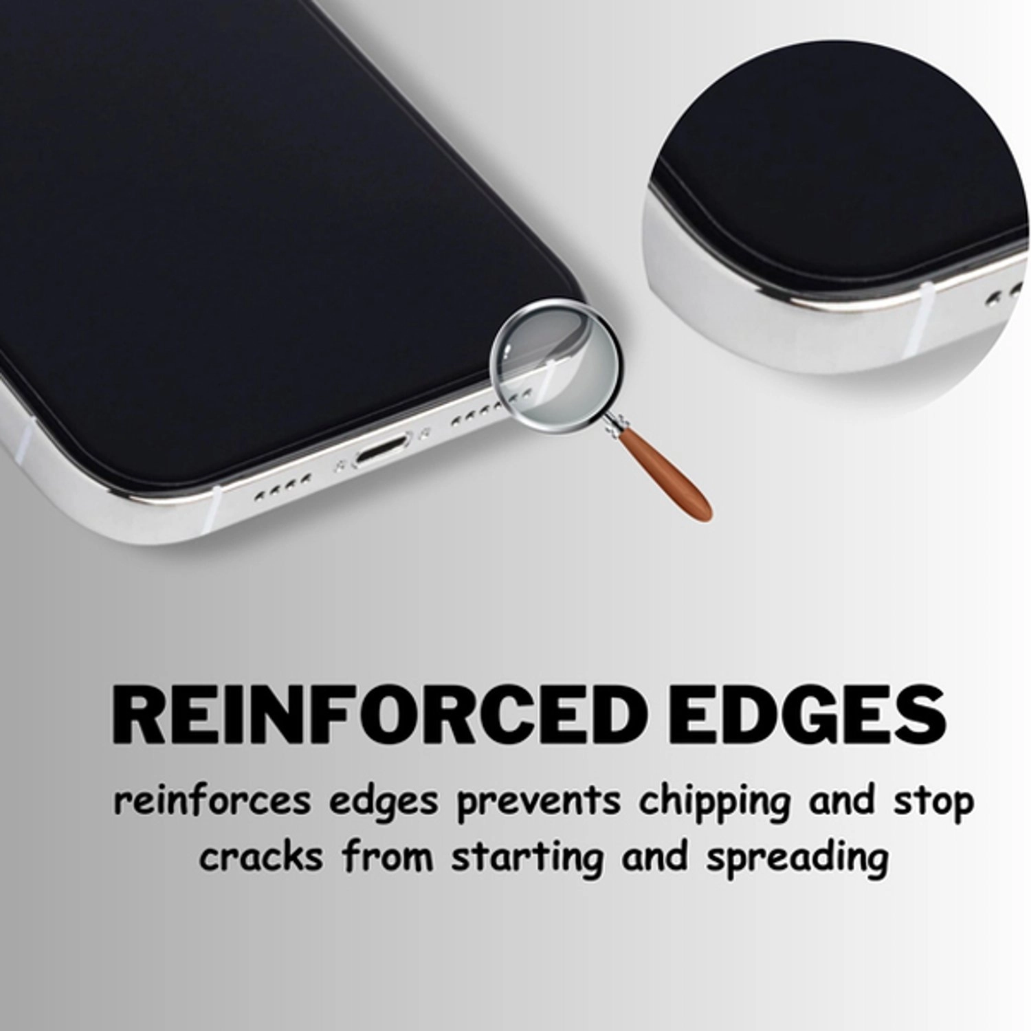 Clear Tempered Glass Screen Protector for iPhone 14