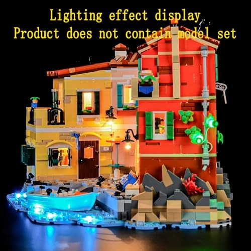 LED Light Kit for LEGO Ideas Italian Riviers 21359