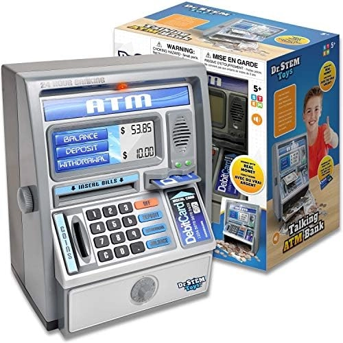 Ben Franklin Toys ATM Savings Piggy Bank - 5 to 15 years