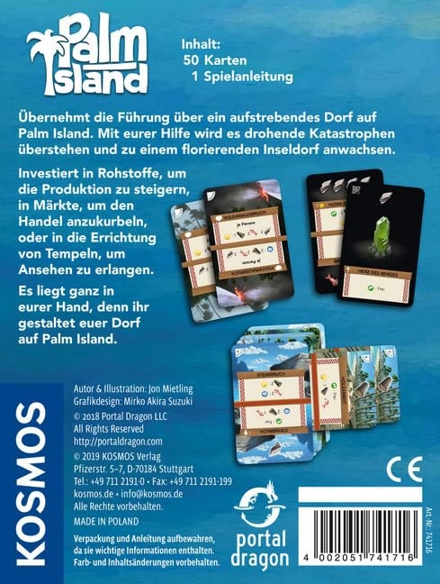 Palm Island: Die Insel to go - Card Game (German)