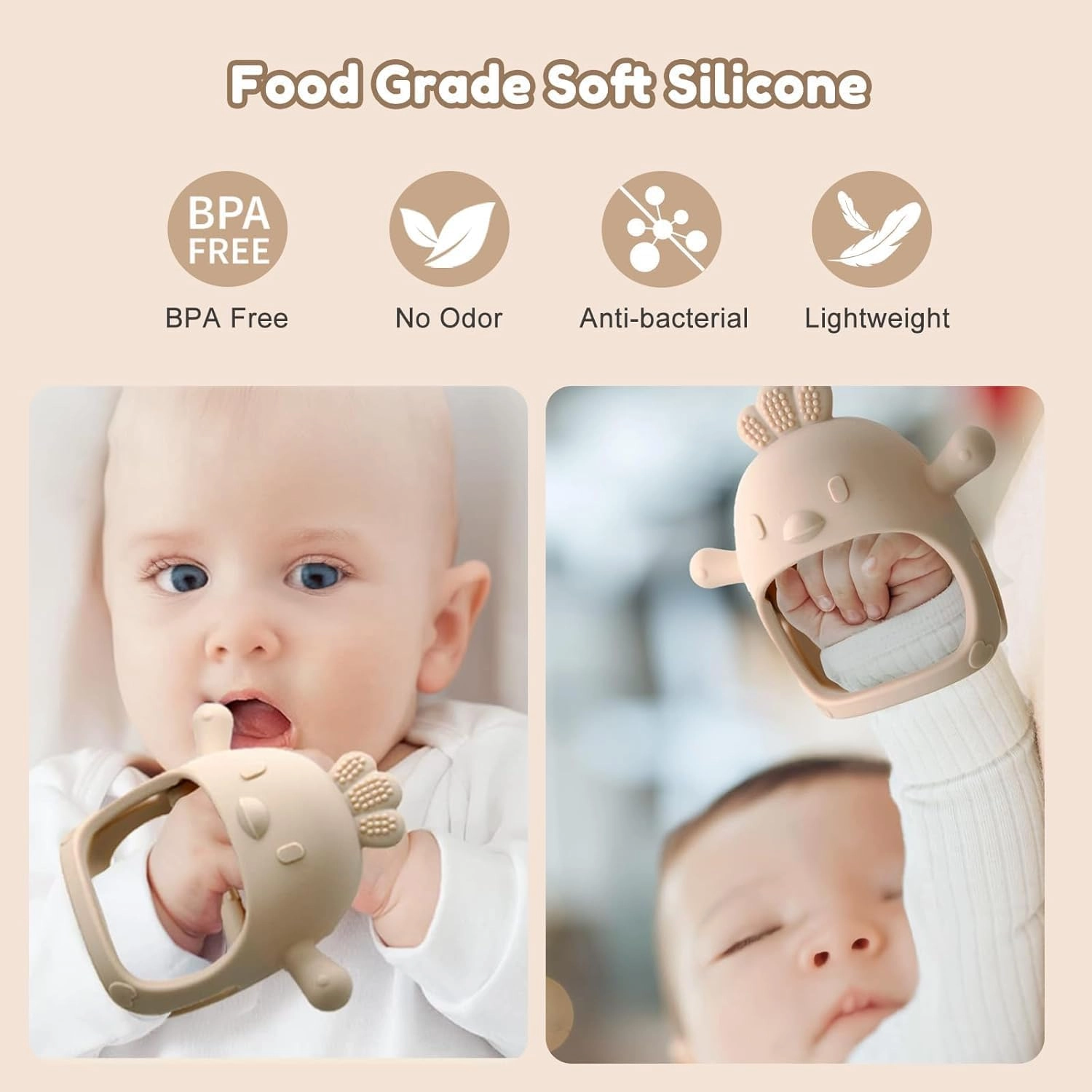 Teething Mittens - Silicone