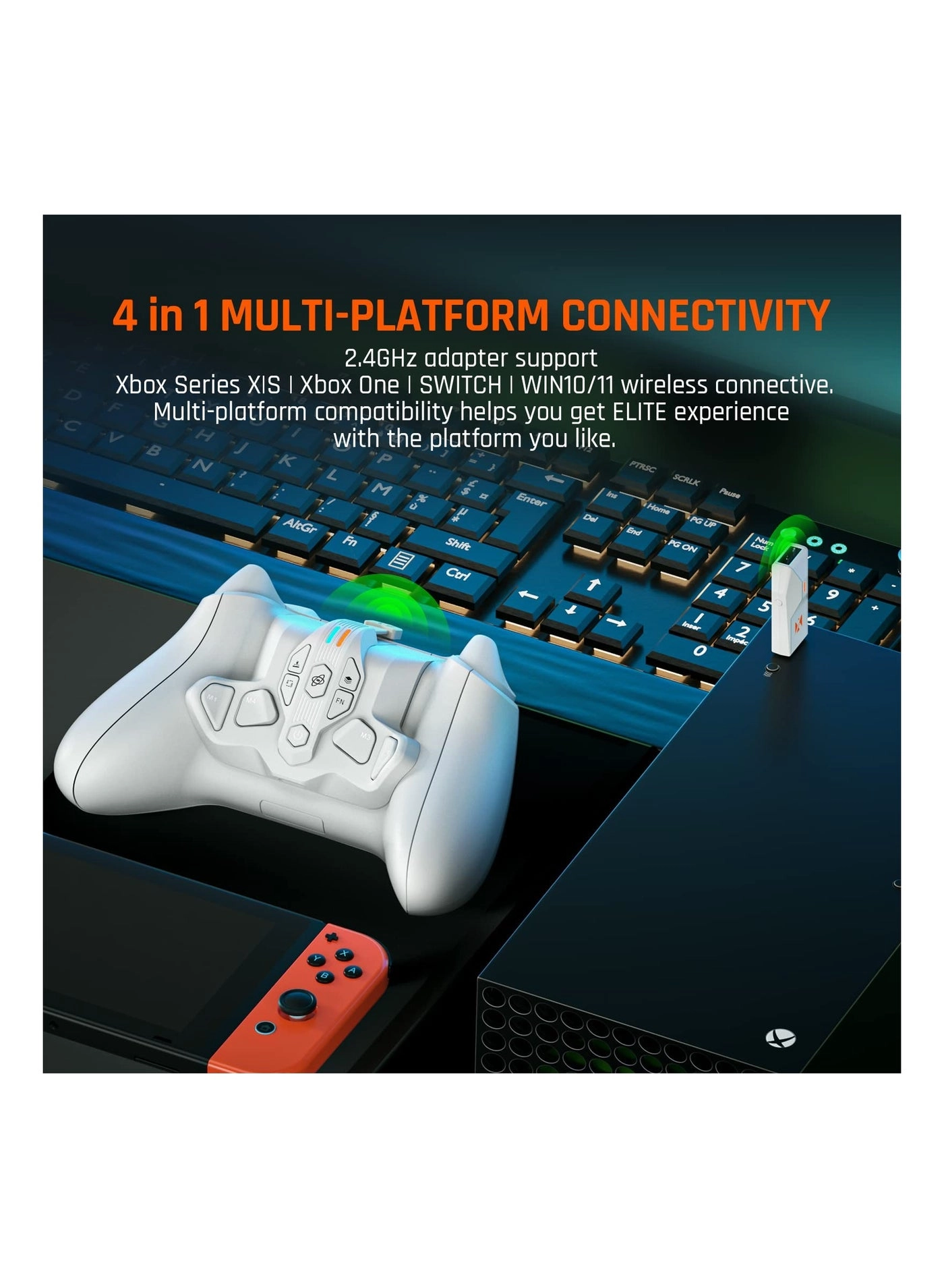 Armor-x pro - Wireless Wired Xbox Series X|S Xbox One Switch Win