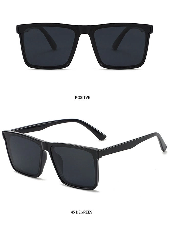 Foldable Sunglasses - UV400 Black