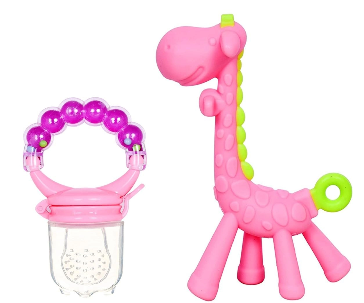 Giraffe Teether - Silicone