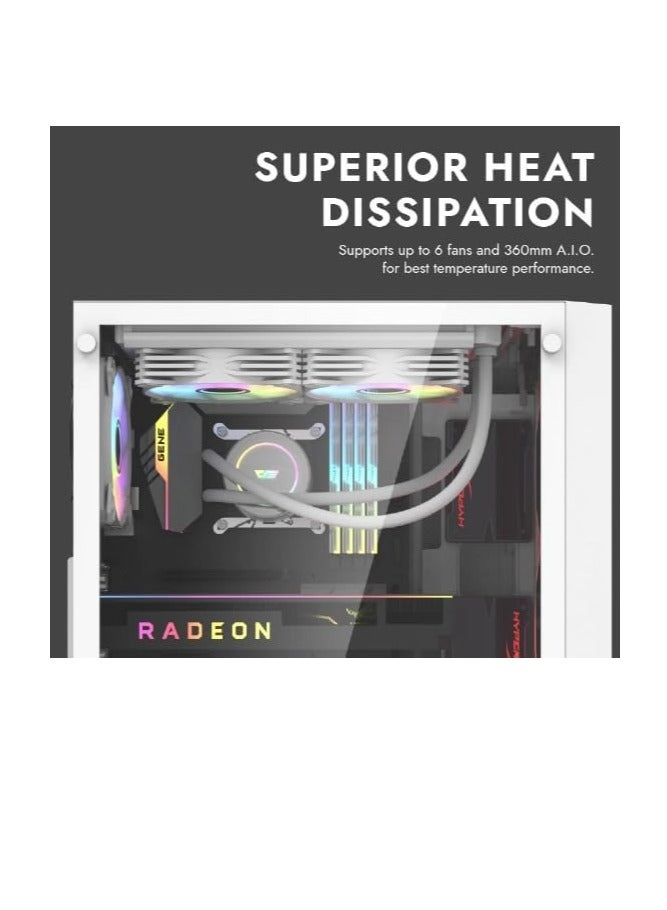 DK260 - Tempered Glass Mid-Tower