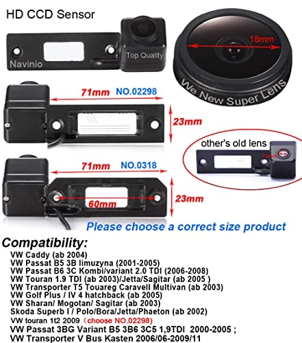 Backup Camera - universal RCA connector 1280*720 pixels