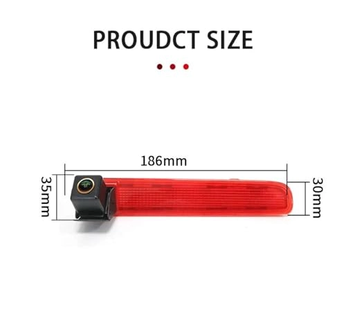 Brake Light Reverse Camera - Night vision Wire