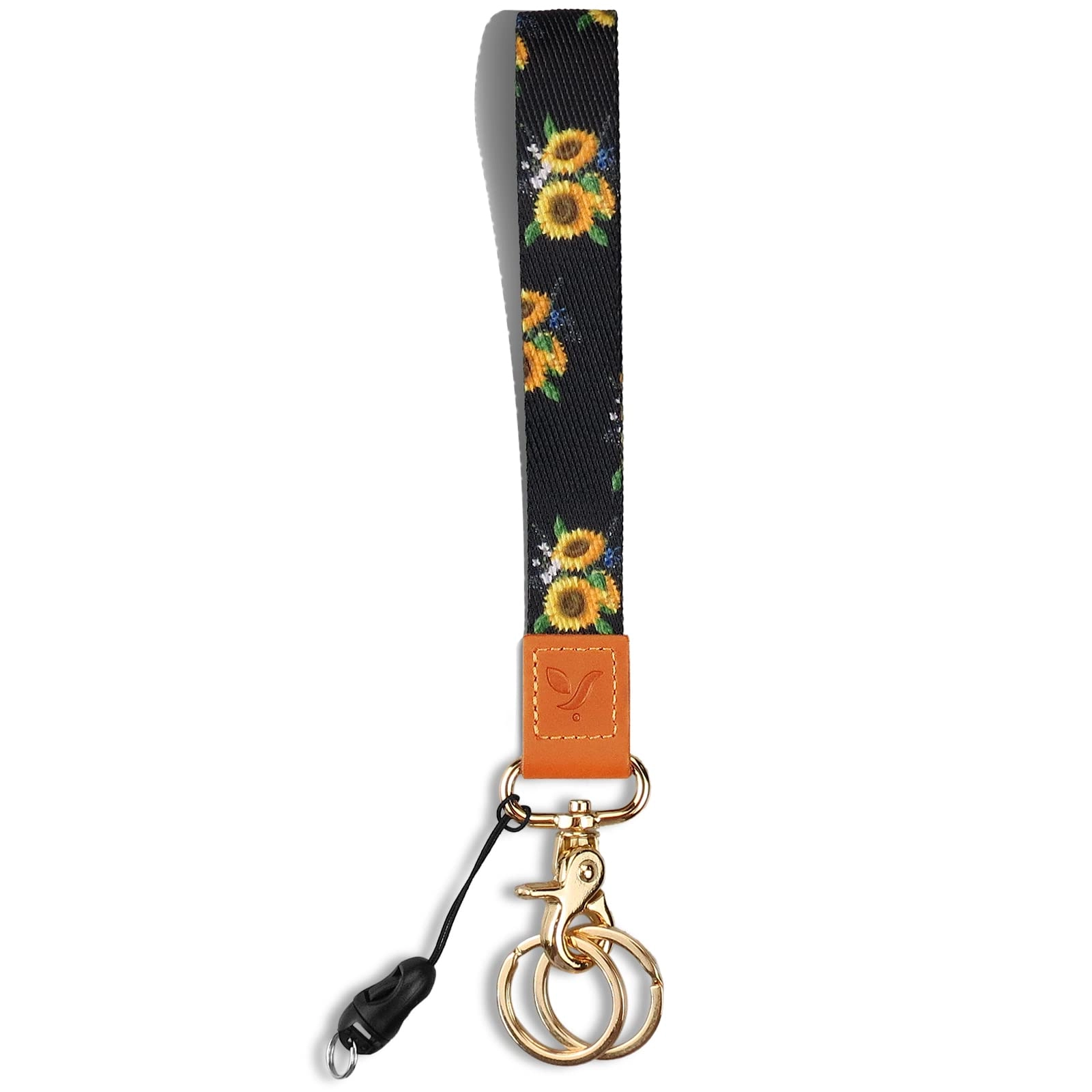 yiflin Wrist Lanyard - Natural Sunflower