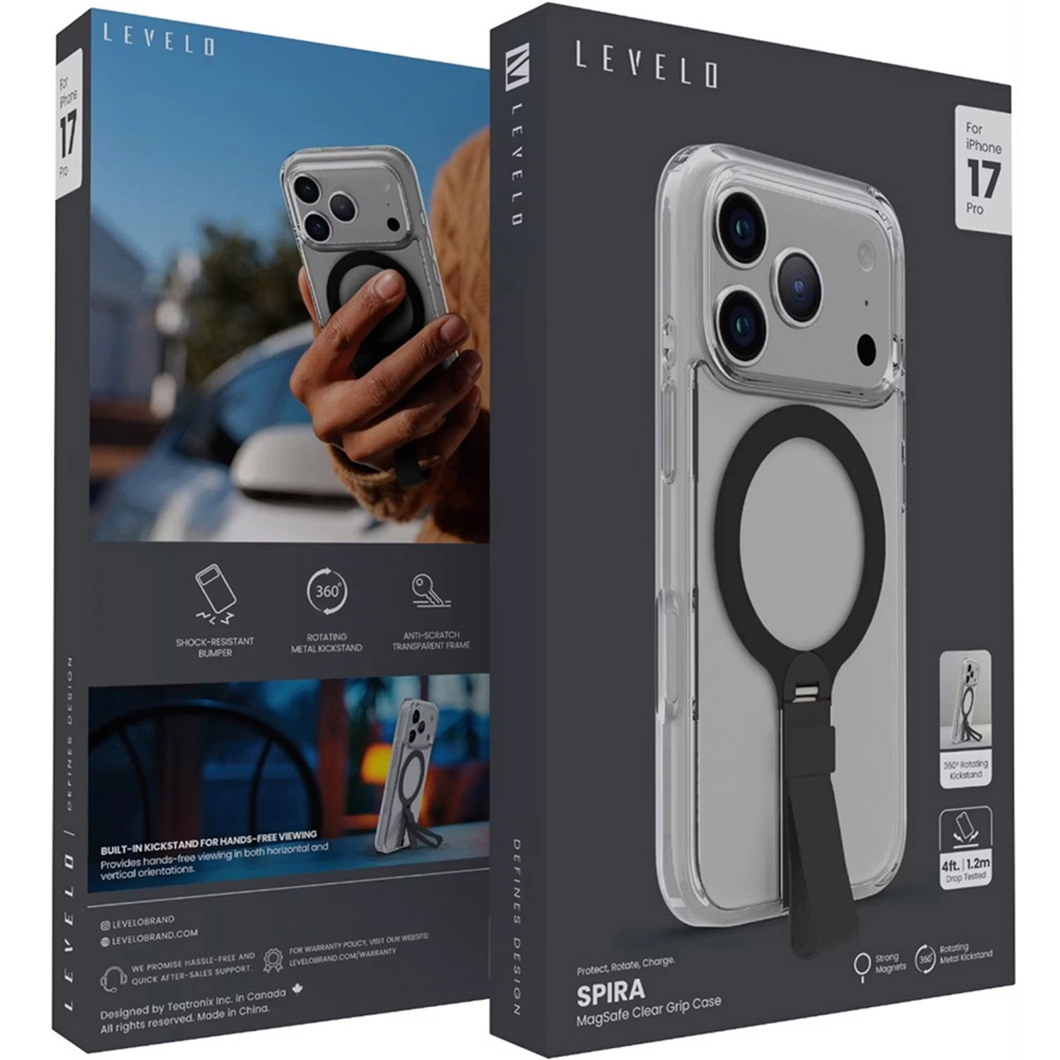 Spira Grip Case with MagSafe for iPhone 17 Pro