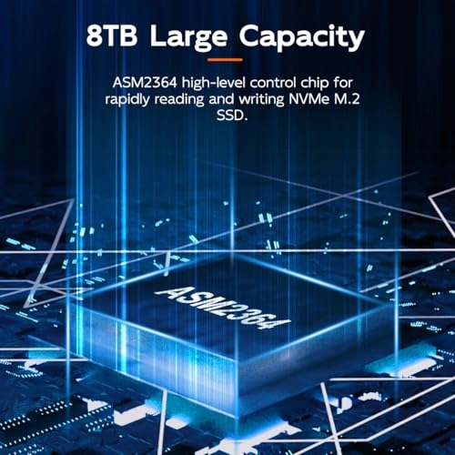 M.2 NVMe Enclosure - USB 3.2 GEN2x2 PCIe NVMe M-Key 2280