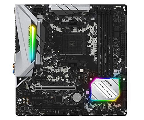 B450M STEEL LEGEND - Socket AM4 MicroATX