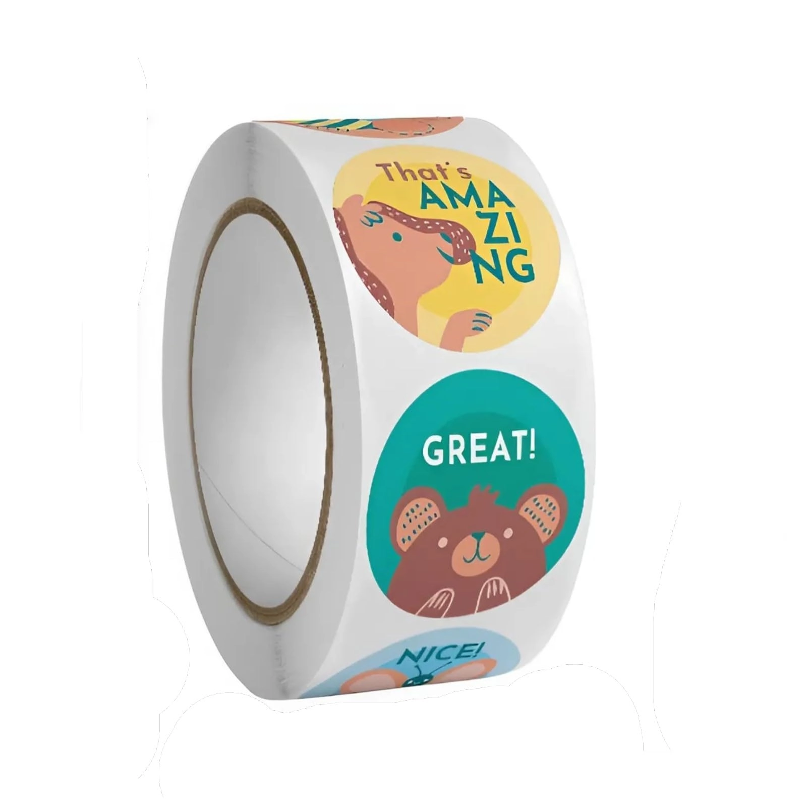 vishal smart mall Motivational Reward Stickers Roll - 500PCS