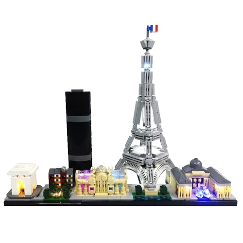Led Lighting Kit for 21044 Architecture Paris Set