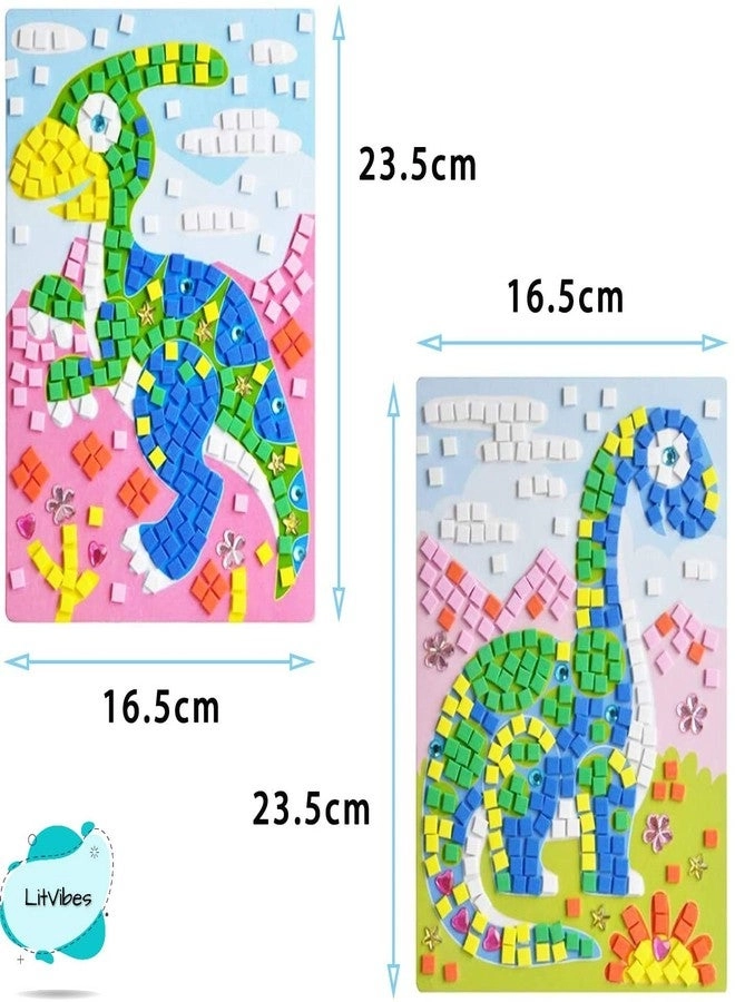 Mosaic Sticker - Random Designs Set of 2