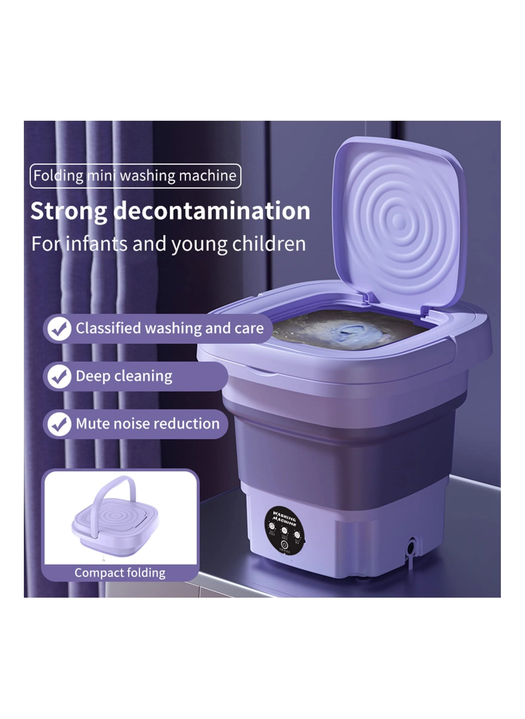 Portable Foldable Washing Machine