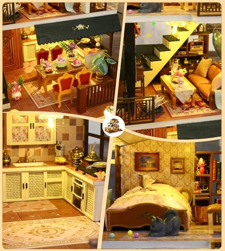DIY Miniature Dollhouse Kit - 124 scale