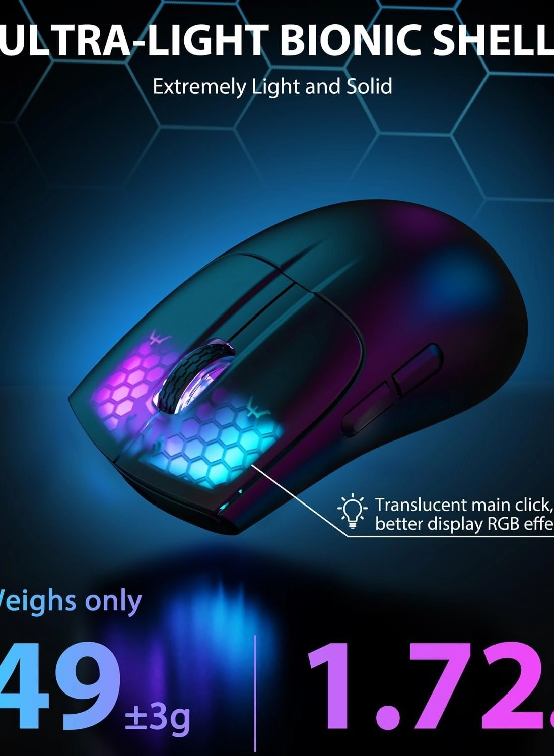 X5RGB Gaming Mouse - Wireless
