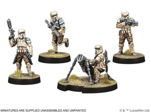 Star Wars: Legion Imperial Shoretroopers - Corps & DF-90 Mortar Detachment - Tabletop Miniatures