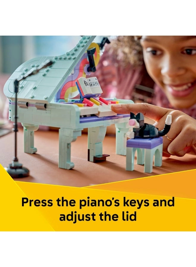 Music Decor Piano with Cat - Creator