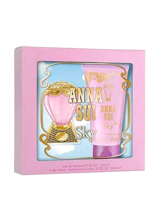 ANNA SUI Sky Eau de Toilette 5ml + 30ml Set