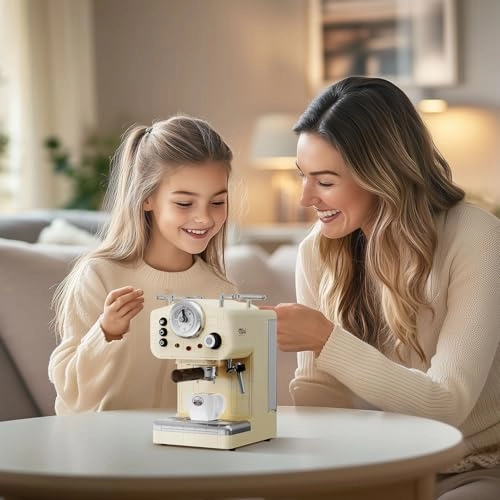 Classic Semi-automatic Espresso Model - 678 Piece Vintage Building Set