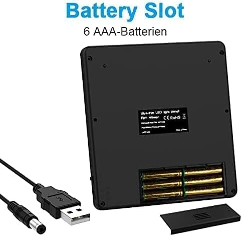 Ultra-Thin Portable Slide Scanner - USB