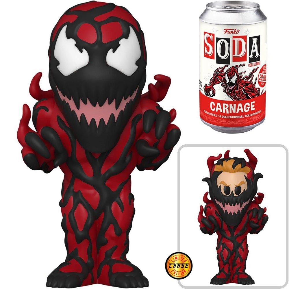 FUNKO Vinyl SODA: Marvel - Spider-Man Carnage (Chance of Chase)