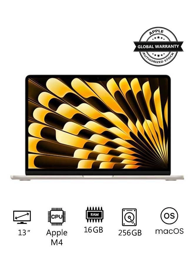 Apple MacBook Air MW0Y3 2025 - 13'' M4 16GB DDR4 256GB SSD