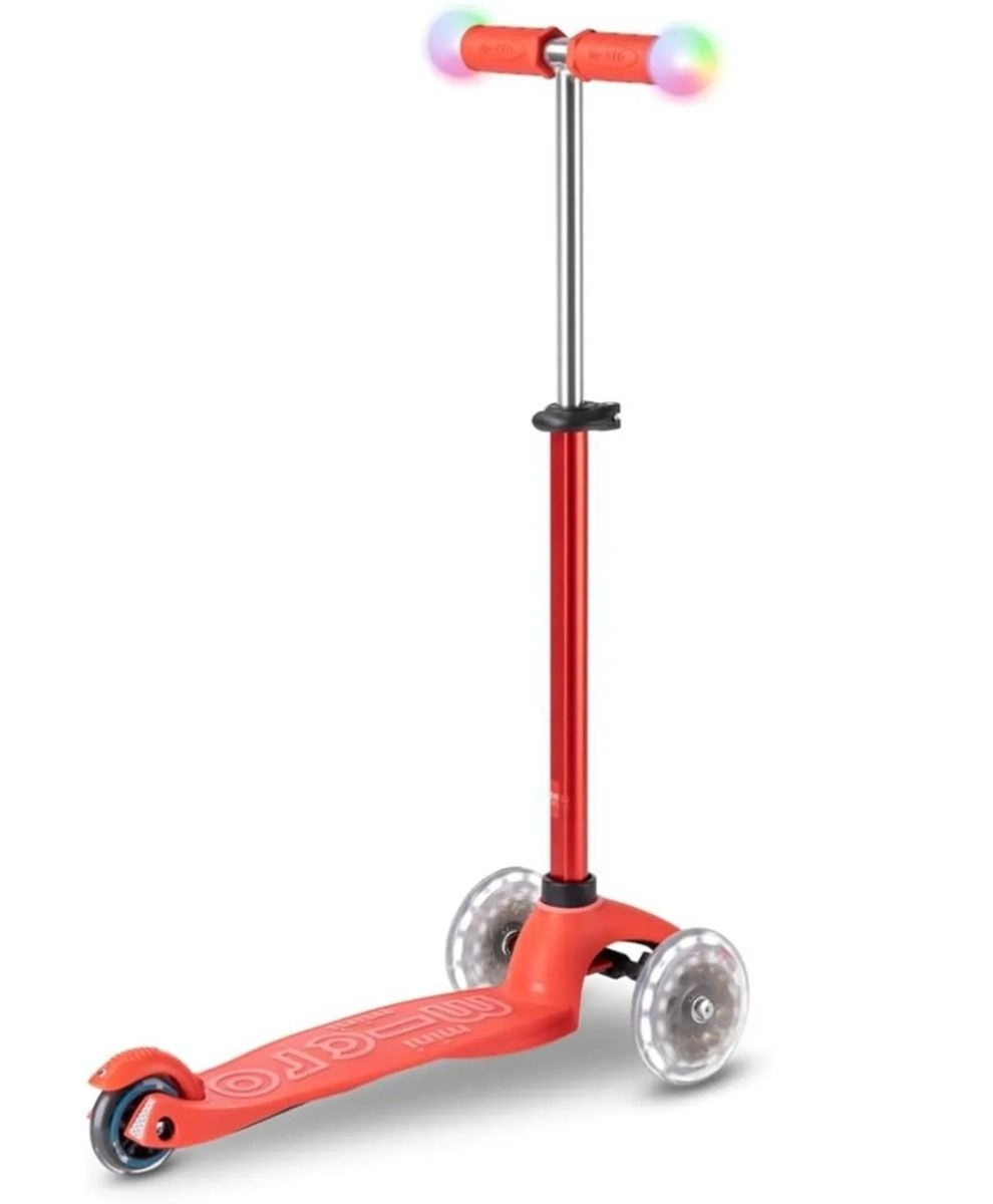 Mini 2Grow Deluxe Magic 3-Wheel Kick Scooter – 120/85mm LED