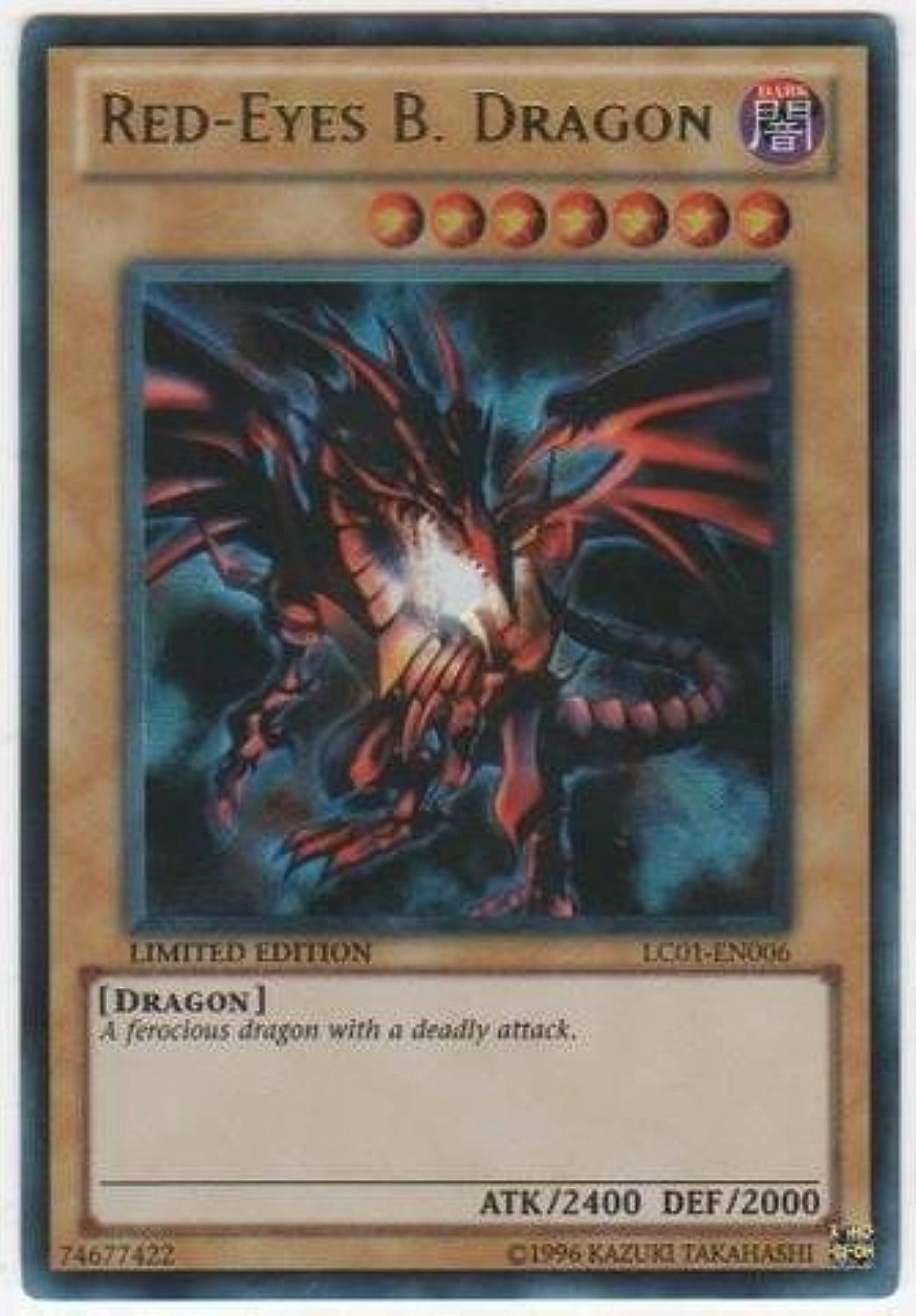Yu-Gi-Oh! Red-Eyes B. Dragon LC01-EN006