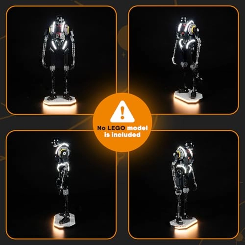 Light Set for LEGO 75434 Safety Droid K-2SO - Plastic 1