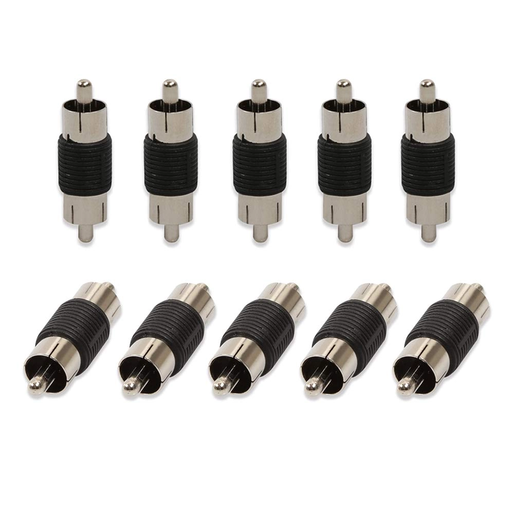 RCA Male to Male Coupler Adapter