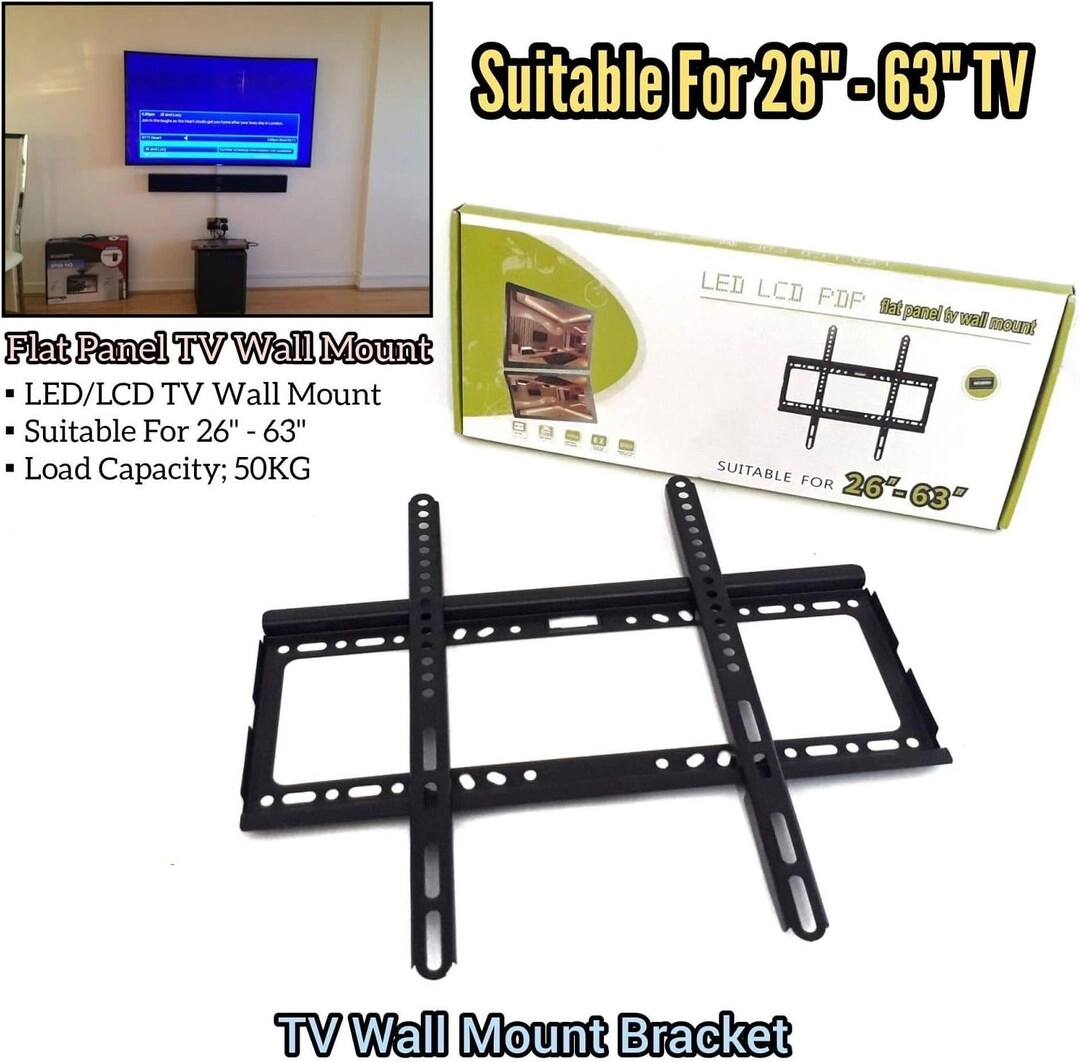 Flat TV Bracket Wall Mount