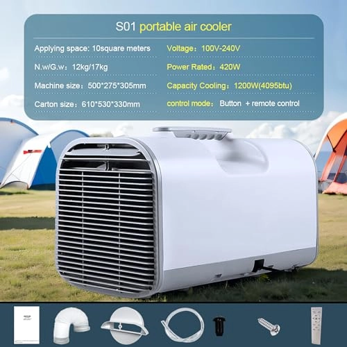 HmLotd Portable Air Conditioner - 600W
