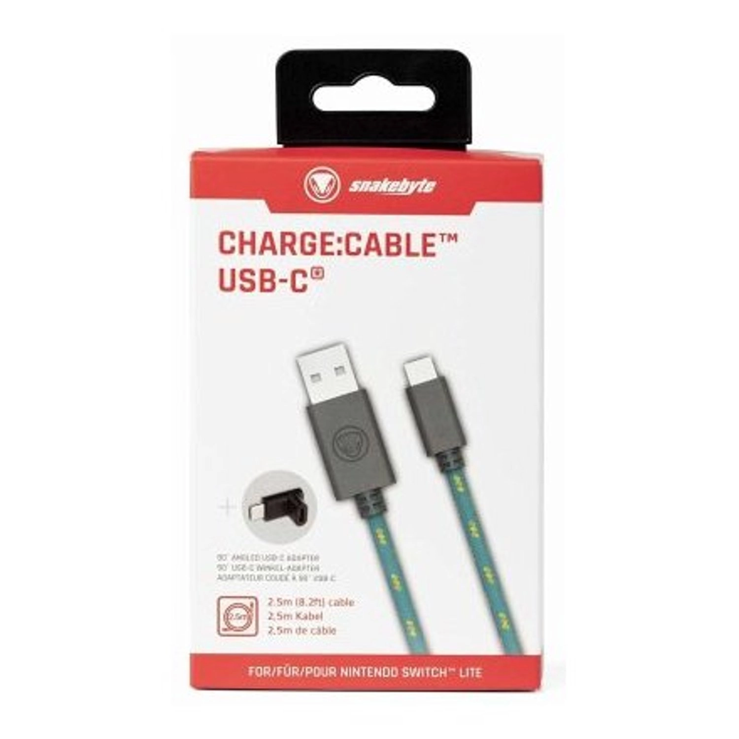 Charge Cable USB-C to USB-C 2.5m 90-Degree