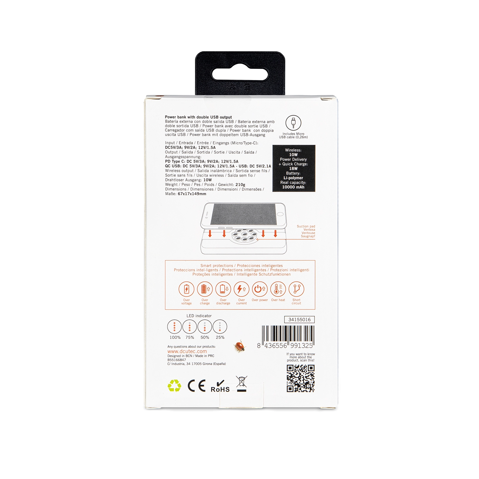 Power Bank - 10000mAh